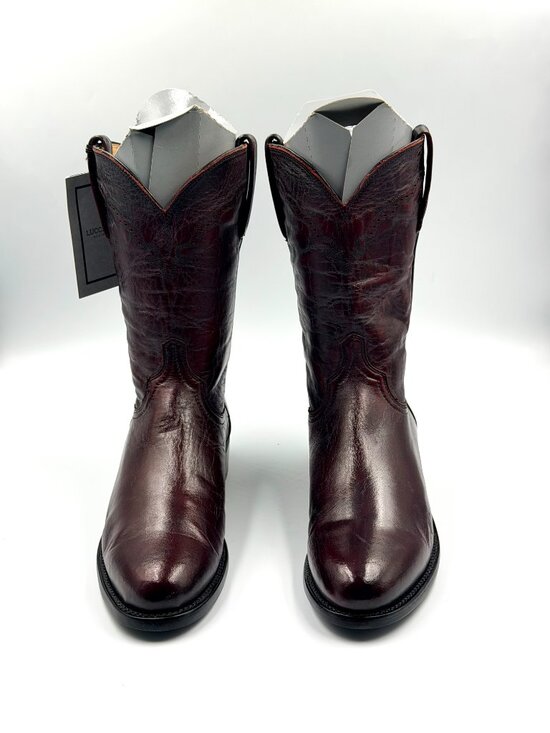 Lucchese Men’s Lonestar Calfskin Roper Cowboy Boots main image 9